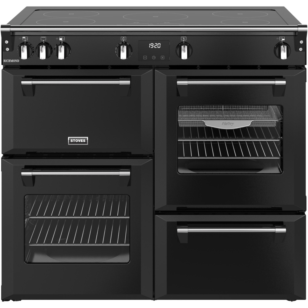 Stoves RICH-100Ei TCH 100cm Induction Range Cooker, Black