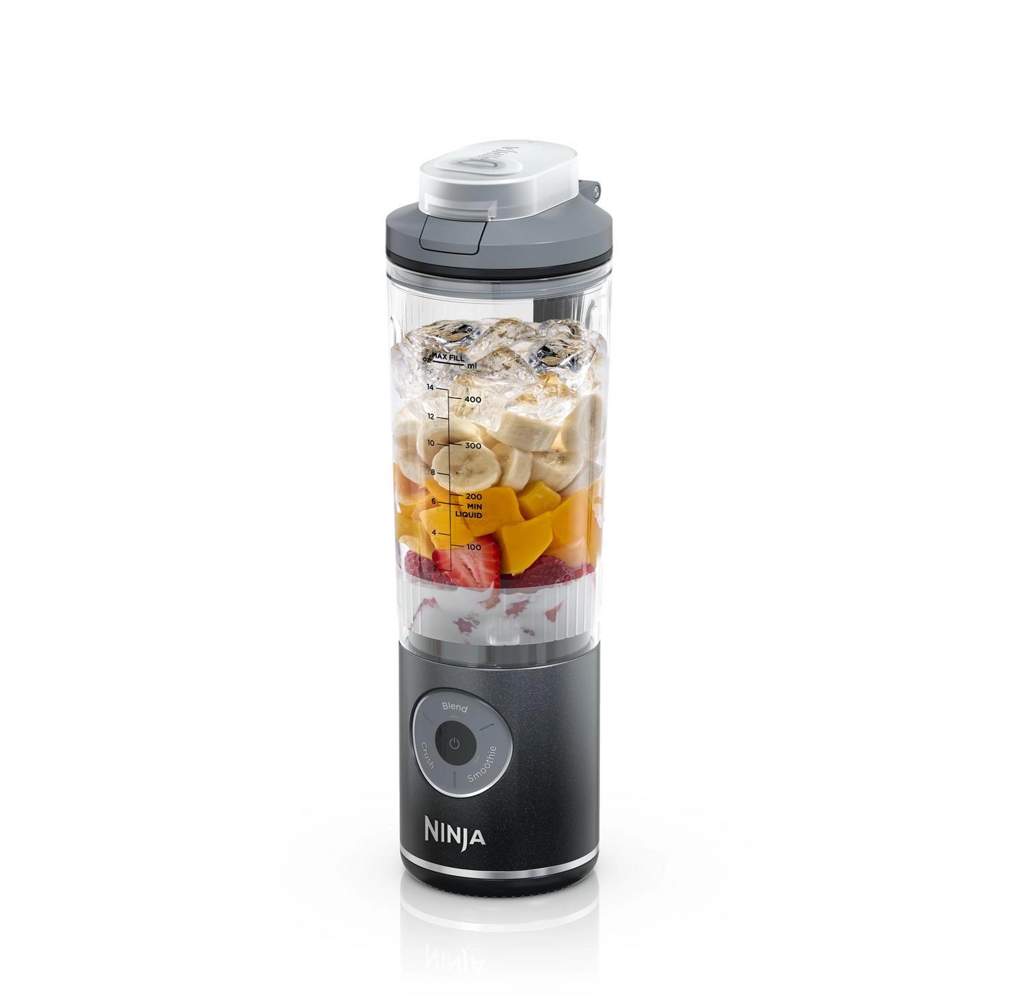 NINJA BC251UKGY Compact Portable Rechargeable Blender – Grey NINJA BC251UKGY Compact Portable Rechargeable Blender – Grey