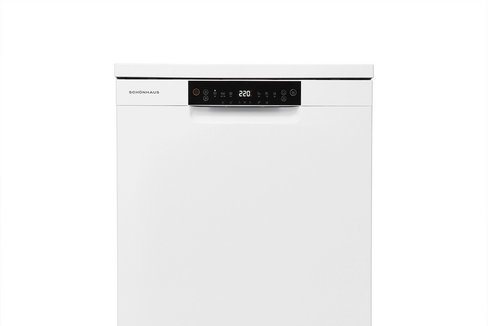 Schonhaus DWSF0115FSBW Dishwasher, 15 Place Settings, White - Image 2 Schonhaus DWSF0115FSBW Dishwasher, 15 Place Settings, White - Image 2
