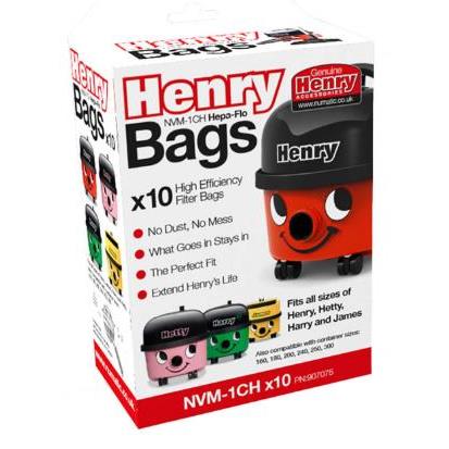 Numatic NU1001 Pack of 10 Hepa Flo Dust Bags