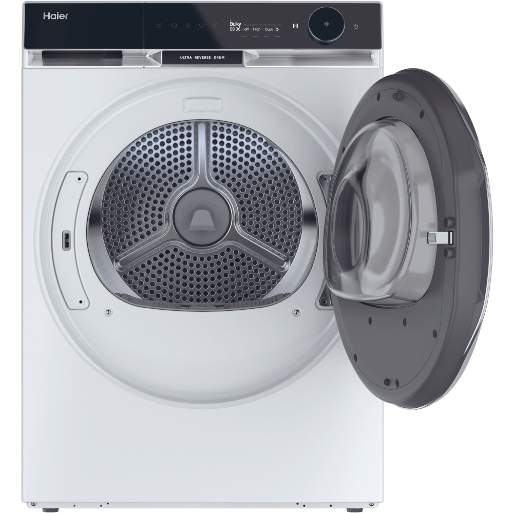Haier HD90-A3Q397U1 9kg Heat Pump Tumble Dryer - White - Image 2