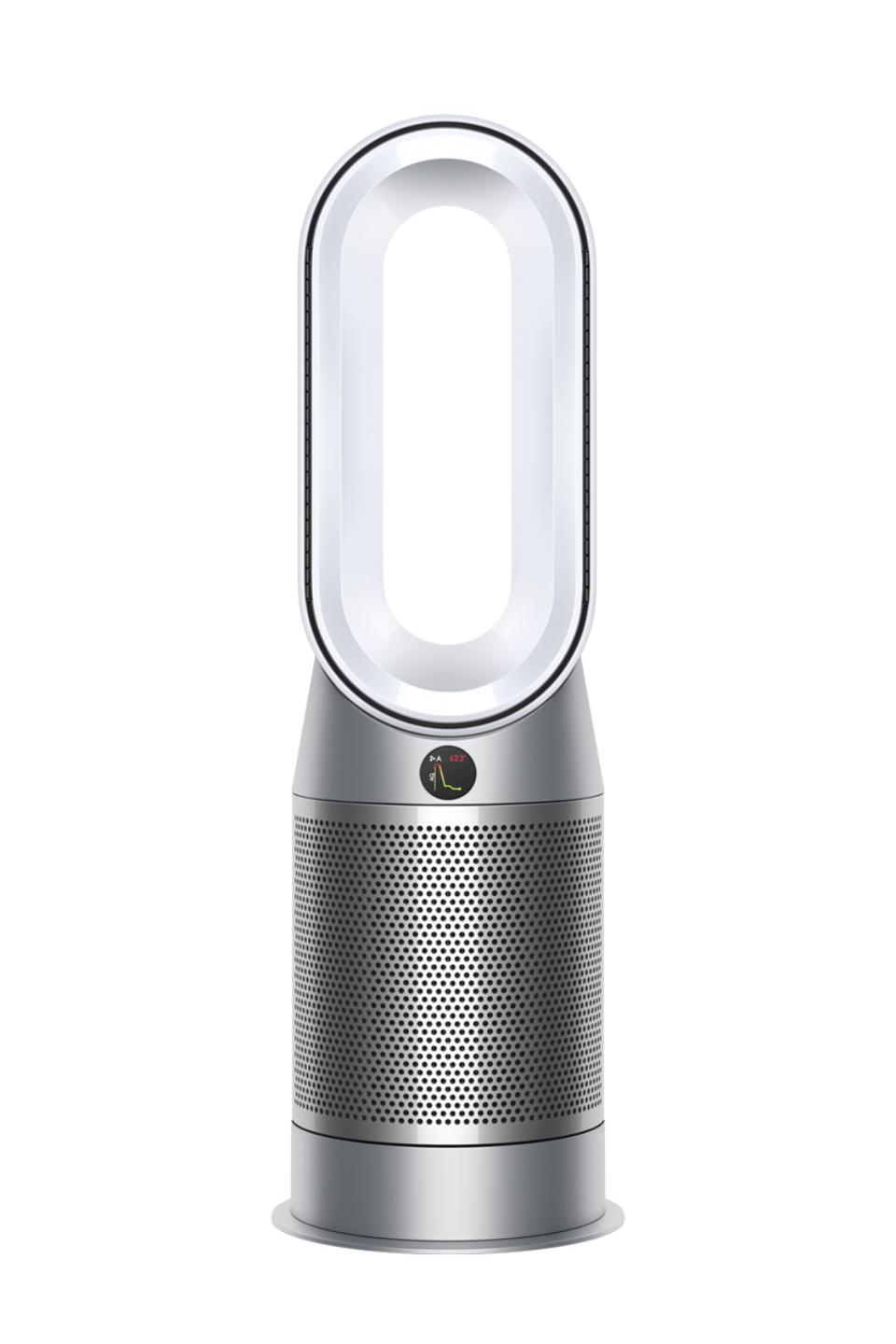 Dyson Purifier Hot+Cool™ Autoreact HP7A purifying fan heater in White and silver