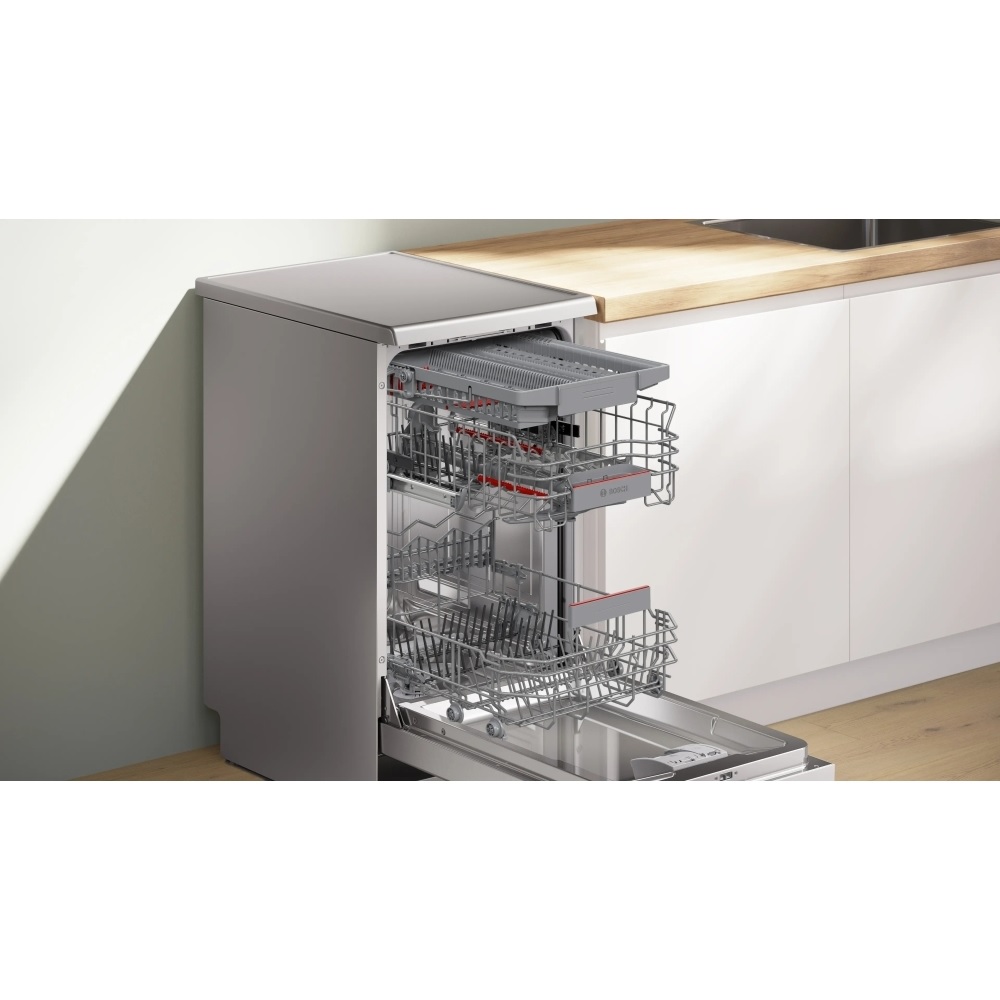 Bosch SPS4HMI14G Slimline Dishwasher, 10 Place Settings - Stainless Steel - Image 3