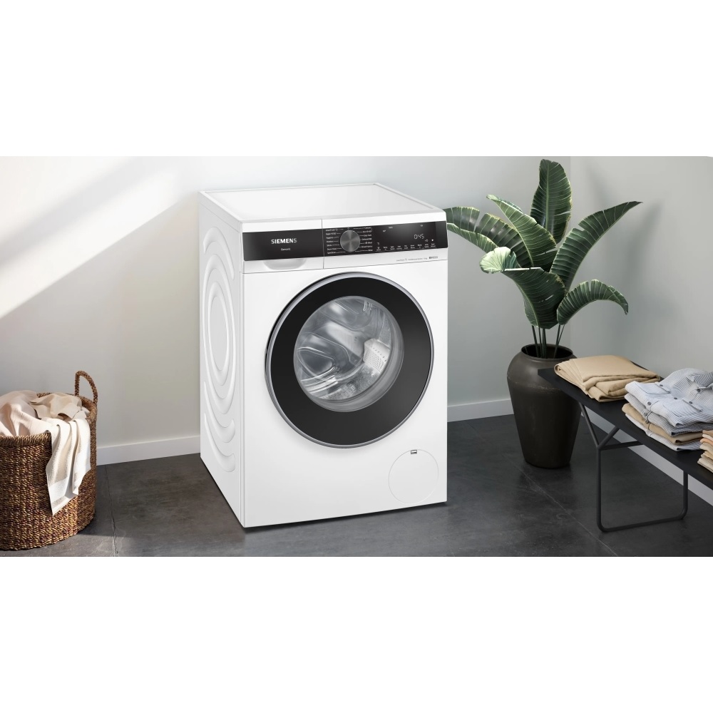 Siemens WG56G2Z4GB iQ500 Washing Machine, 10kg, 1600 Spin – White - Image 4 Siemens WG56G2Z4GB iQ500 Washing Machine, 10kg, 1600 Spin – White - Image 4