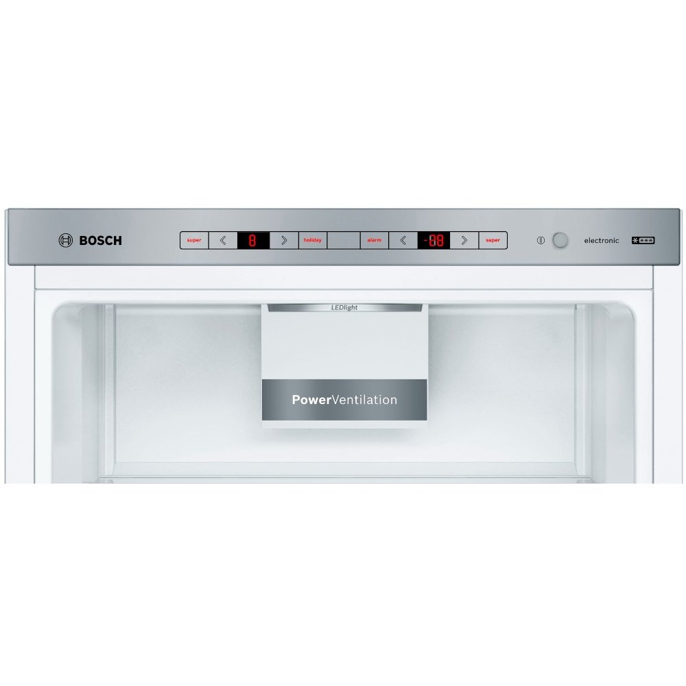 Bosch KGE49AWCAG Low Frost Fridge Freezer, 60/40 - White - Image 3