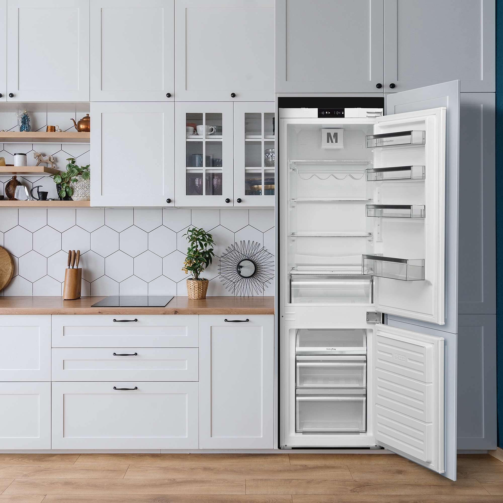 Montpellier MIFF730FF Integrated 70/30 Frost Free Fridge Freezer - Image 4 Montpellier MIFF730FF Integrated 70/30 Frost Free Fridge Freezer - Image 4