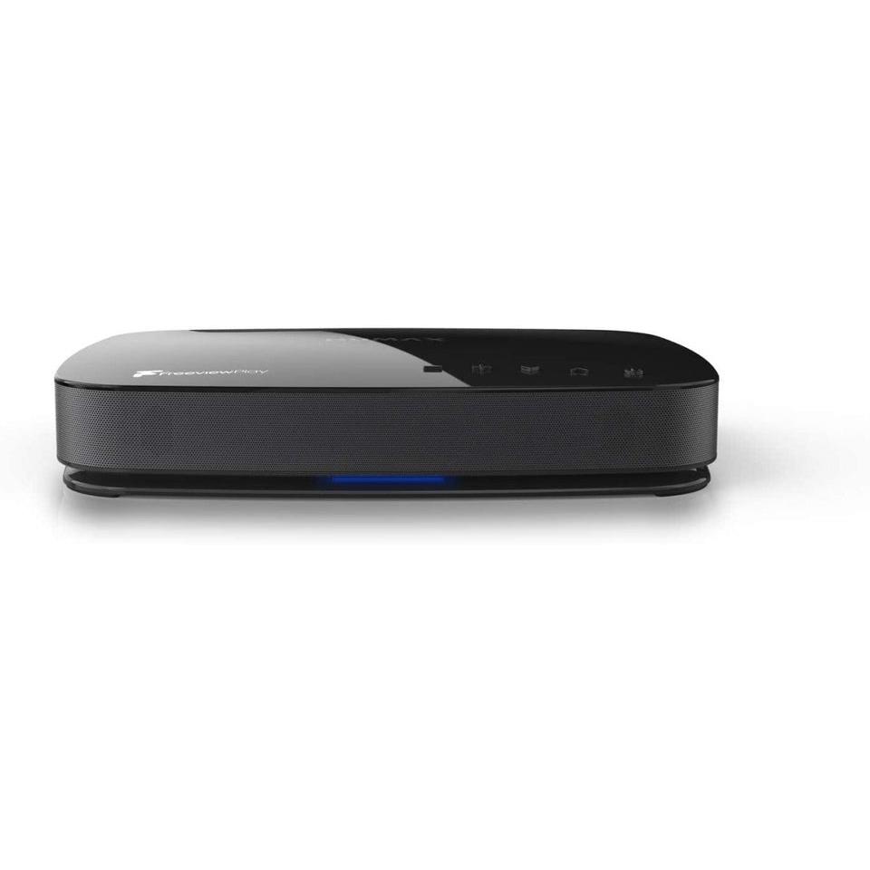 Humax FVPAURA4KGTR1TB 1TB Aura 4K Android Freeview Recorder in black Humax FVPAURA4KGTR1TB 1TB Aura 4K Android Freeview Recorder in black
