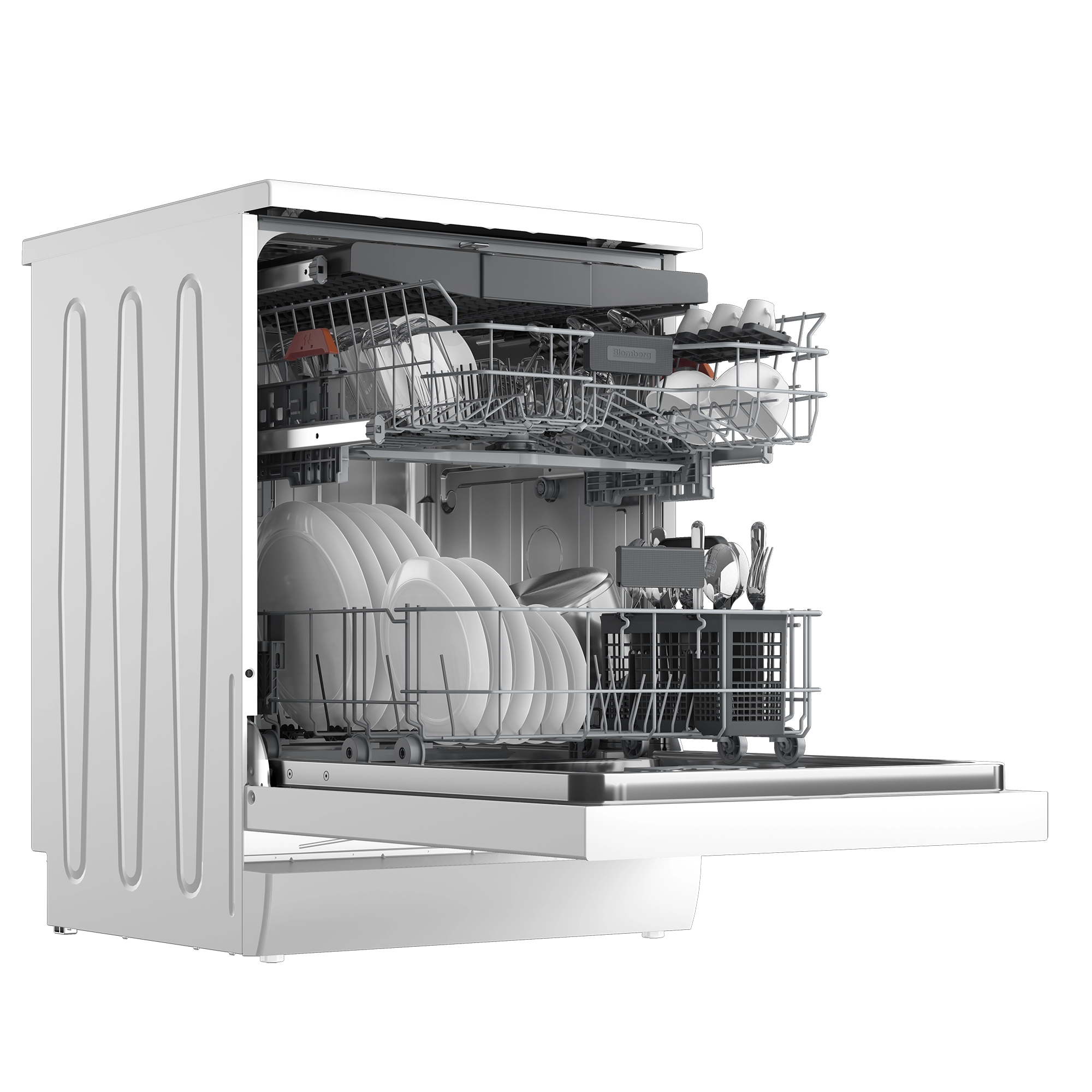 Blomberg LDF53400W Dishwasher - White - 15 Place Settings - Image 1
