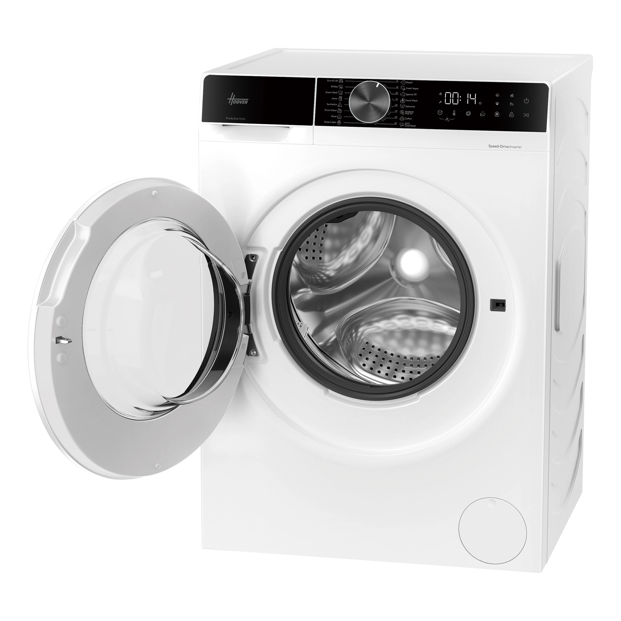 Hoover HGD 4109C-80 10kg 1400 Spin Washing Machine - White - Image 2 Hoover HGD 4109C-80 10kg 1400 Spin Washing Machine - White - Image 2