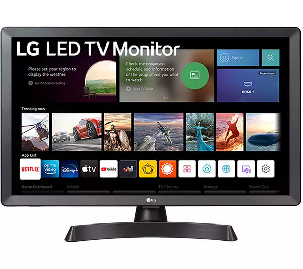 LG 24TQ510S 24" Smart HD Ready LED TV Monitor LG 24TQ510S 24" Smart HD Ready LED TV Monitor
