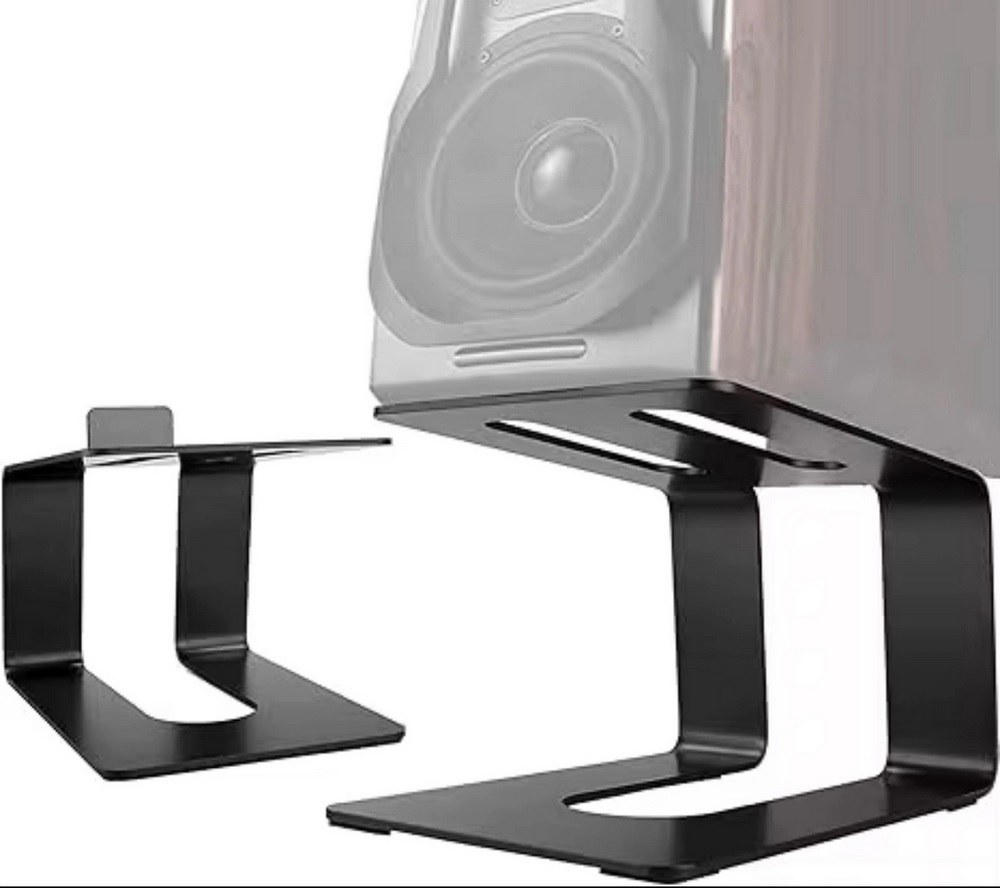 Mitchell Acoustics USTREAMSTANDD uStream Desktop Speaker Stands - Black - Image 2