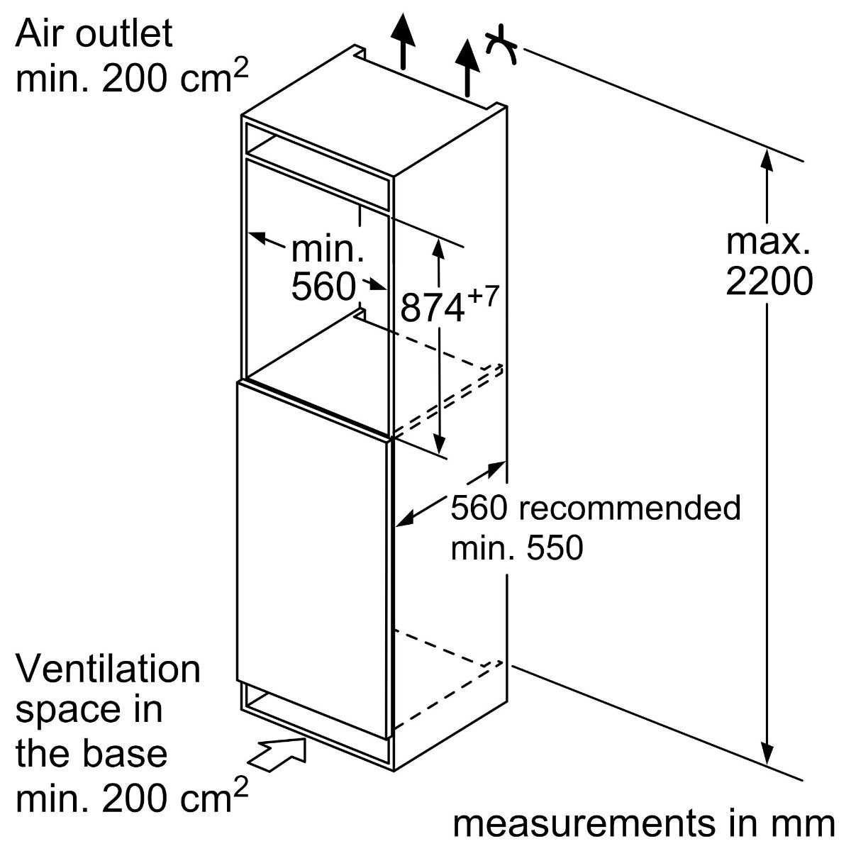 Neff KI1212FE0 Fully Integrated Larder Fridge - Image 5