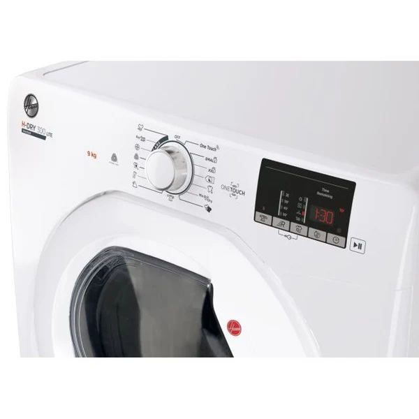 Hoover HLEV9DG-80 H-Dry 300 Lite Tumble Dryer (Vented) - White - 9kg (HLE V9DG-80) - Image 2
