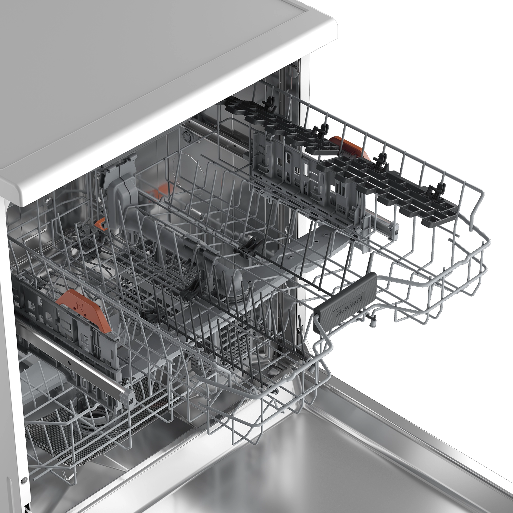 Blomberg LDF53400W Dishwasher - White - 15 Place Settings - Image 3 Blomberg LDF53400W Dishwasher - White - 15 Place Settings - Image 3