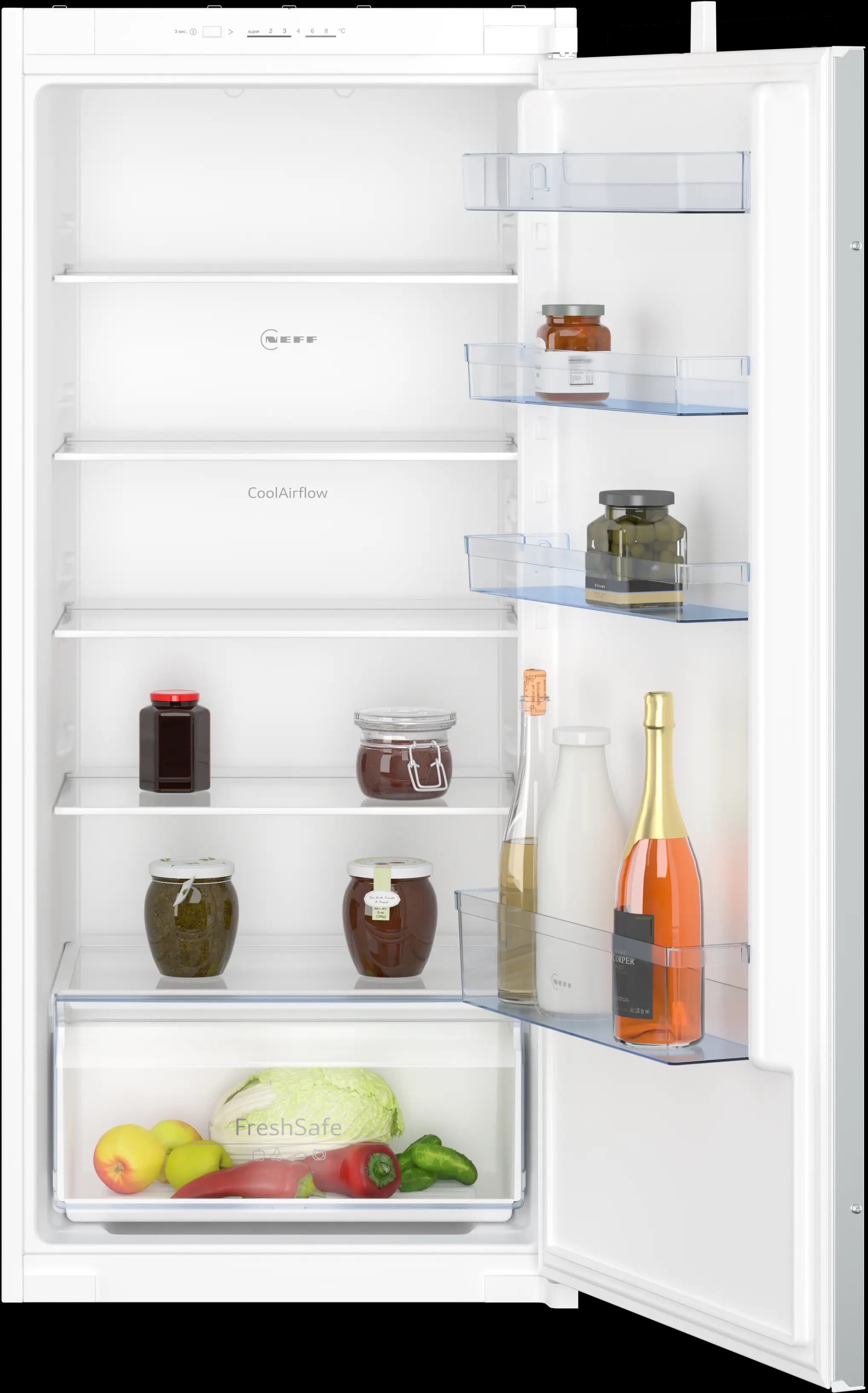 Neff KI1411SE0G N30 Integrated Upright Fridge