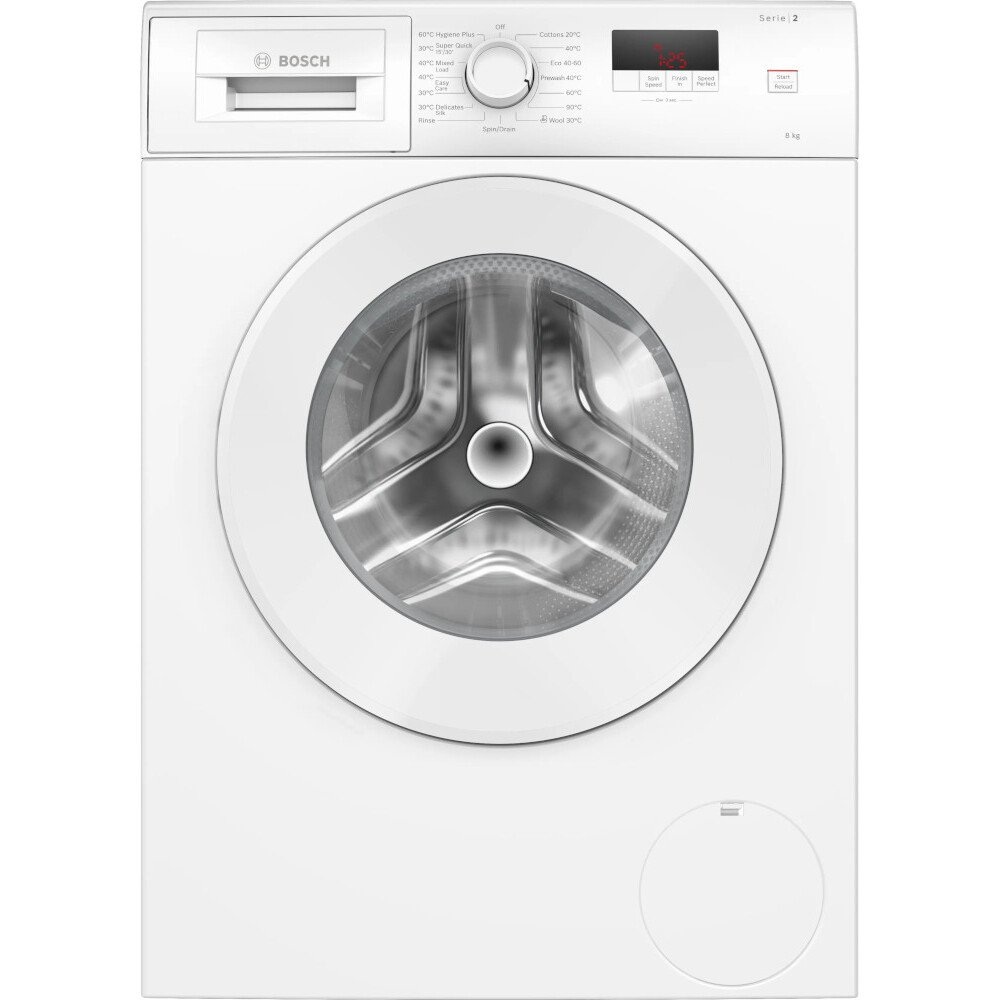 Bosch WGE03408GB 8kg 1400 Spin Washing Machine – White