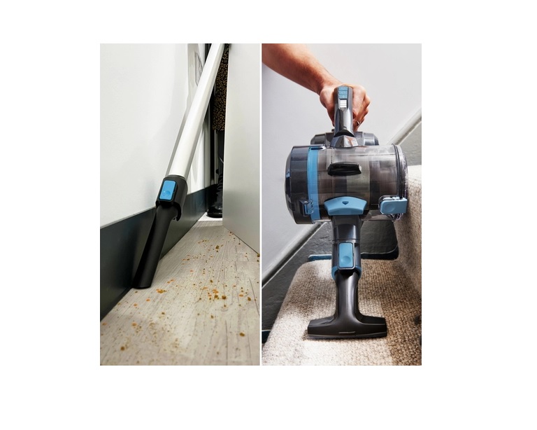 VAX CLSV-B4CA Blade 4 Classic Plus Cordless Vacuum Cleaner - Graphite/Blue - Image 3 VAX CLSV-B4CA Blade 4 Classic Plus Cordless Vacuum Cleaner - Graphite/Blue - Image 3