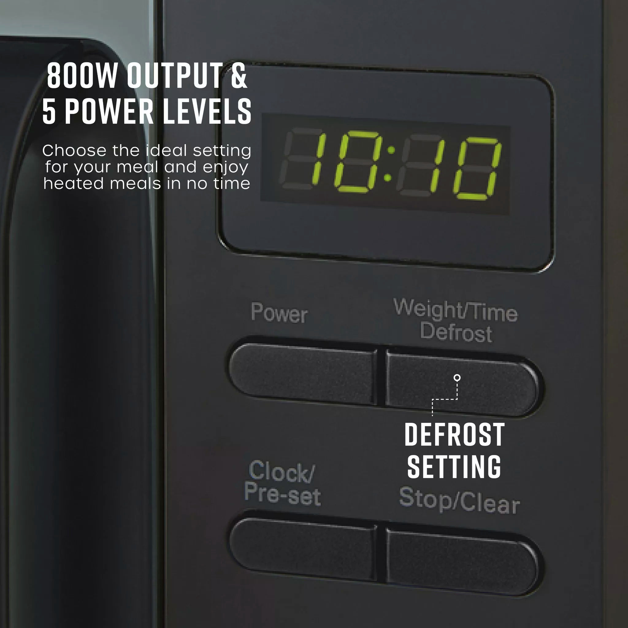 Swan SM4421BLK 20 Litre 800W Digital Microwave - Image 2