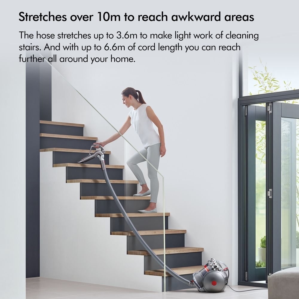 Dyson Big Ball Multi-Floor 2 Cylinder Vacuum Cleaner, Grey - Image 5 Dyson Big Ball Multi-Floor 2 Cylinder Vacuum Cleaner, Grey - Image 5