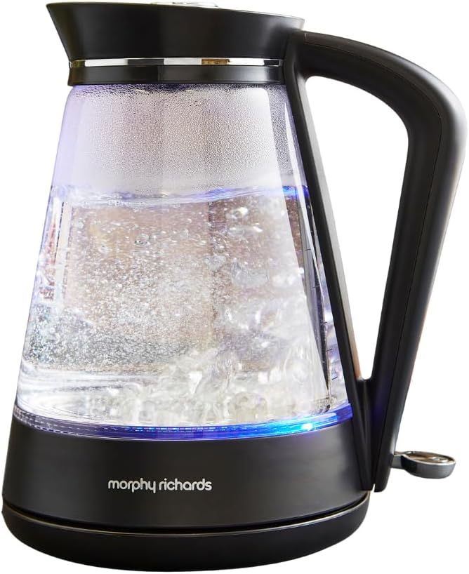 Morphy Richards Appliances 108004 1.7L Glass Jug Kettle Morphy Richards Appliances 108004 1.7L Glass Jug Kettle