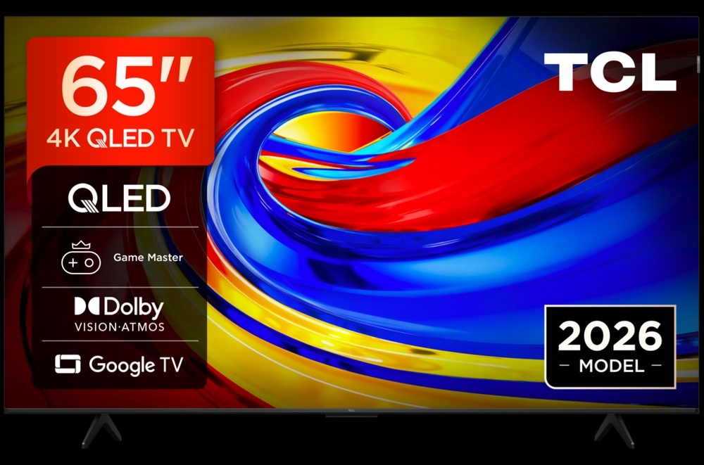 TCL 65P7L-UK 65" 4K HDR QLED Direct LED Google TV TCL 65P7L-UK 65" 4K HDR QLED Direct LED Google TV