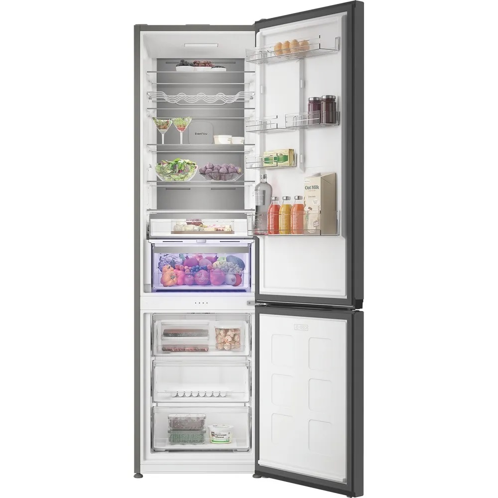 Hotpoint HPK26413XR6UK Dual No Frost 70/30 Fridge Freezer with VitalCare - Black Steel - Image 2 Hotpoint HPK26413XR6UK Dual No Frost 70/30 Fridge Freezer with VitalCare - Black Steel - Image 2