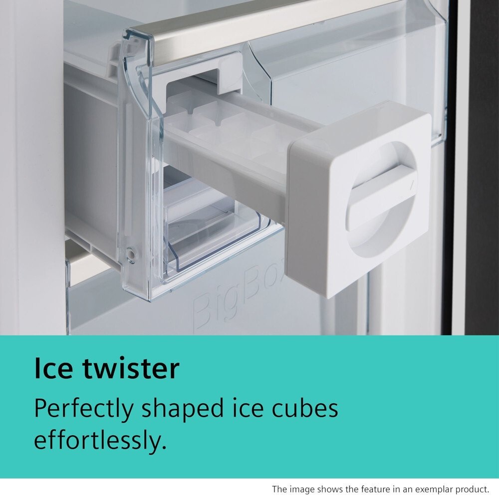 Siemens GS36NAXCG IQ500 Total No Frost Tall Freezer - Black - Image 3 Siemens GS36NAXCG IQ500 Total No Frost Tall Freezer - Black - Image 3