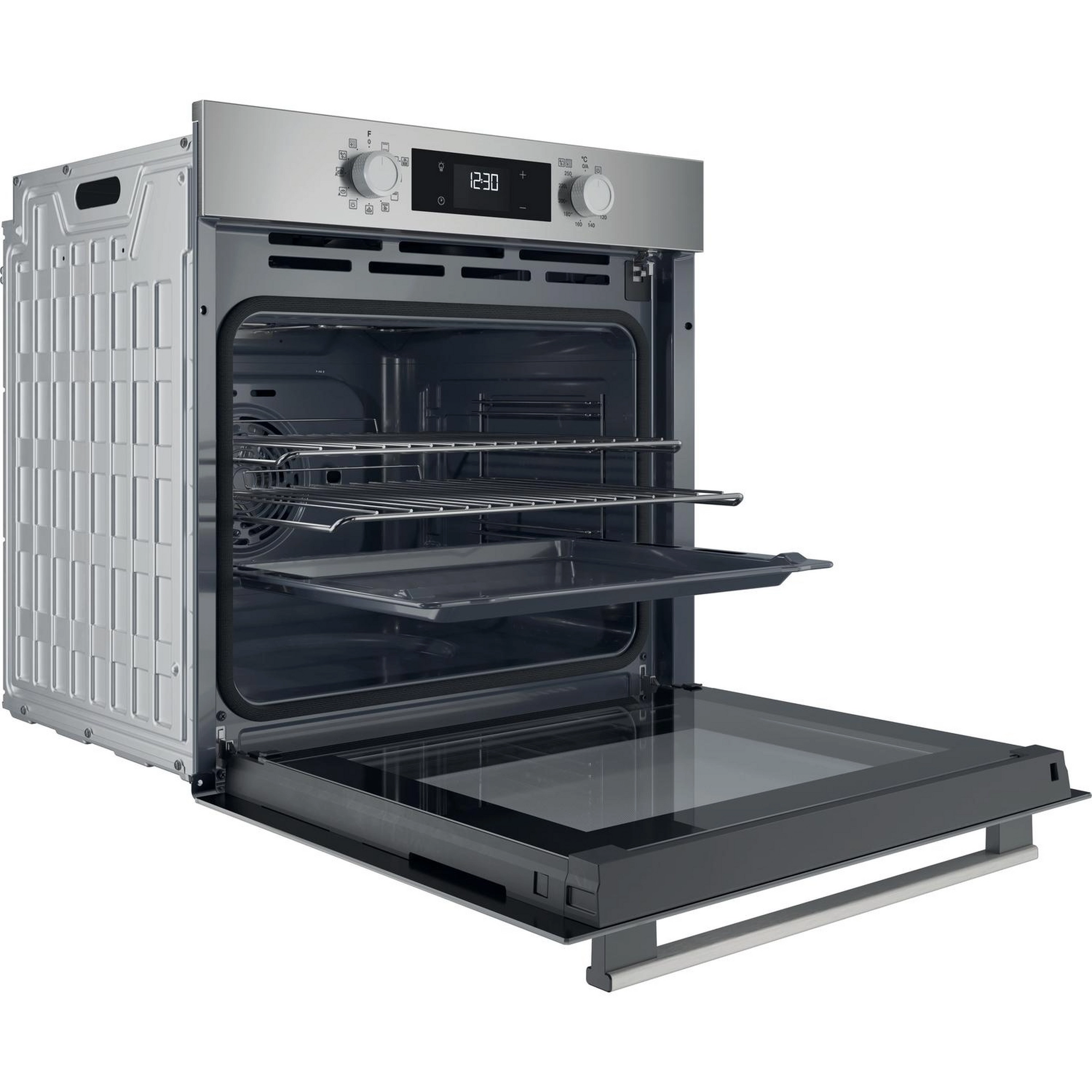 Hotpoint HO278PXUK 60cm Built In Electric Single Oven - Silver - Image 2