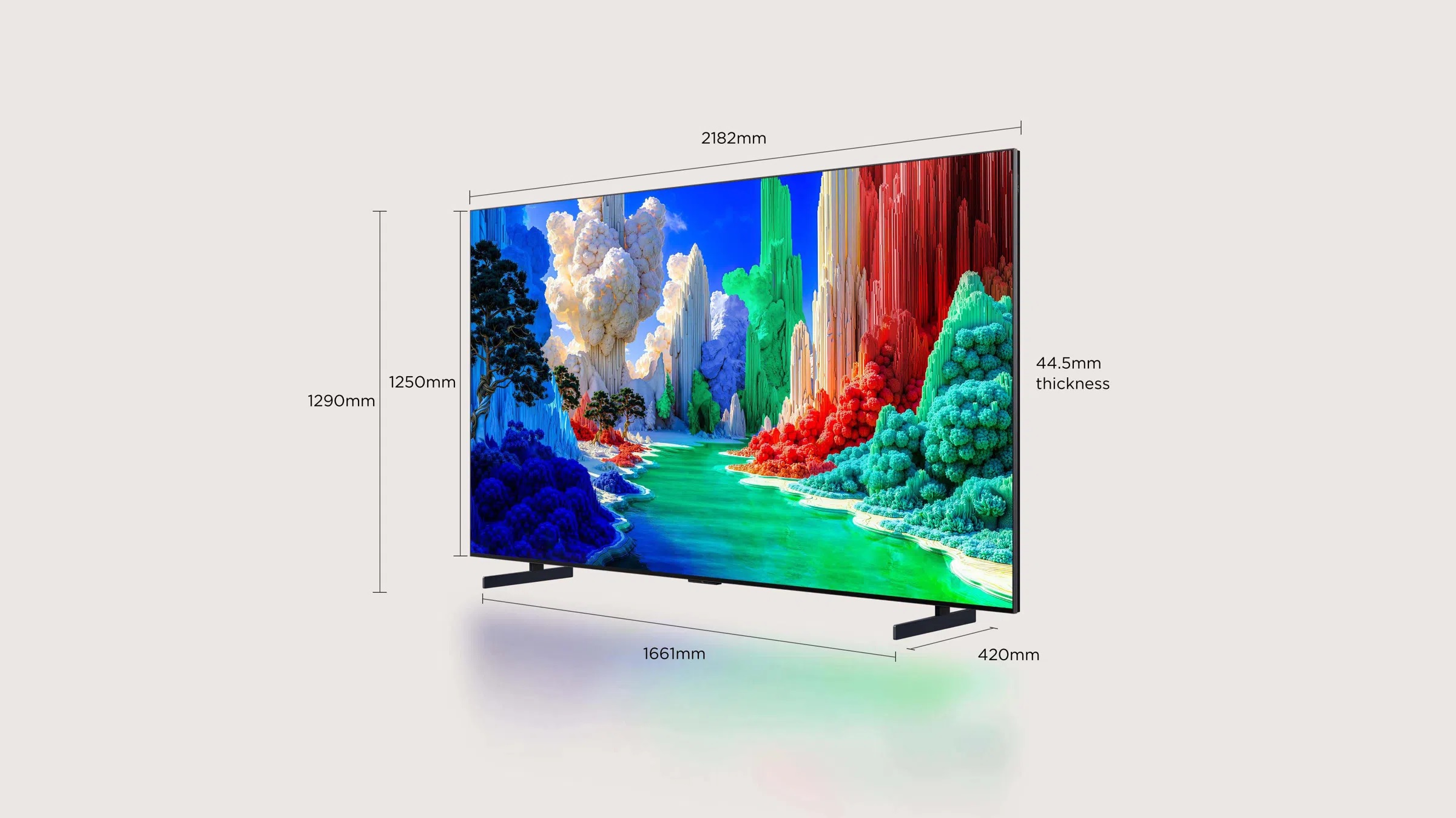 TCL 98A400U-UK 98”4K Premium QLED TV - Image 2