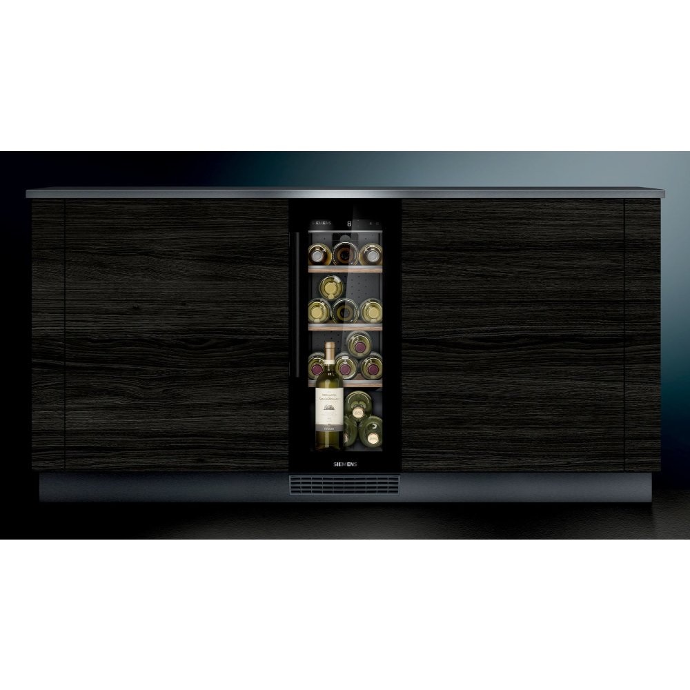 Siemens KU20WVHF0G iQ500 Integrated Wine Cooler - Black - Image 3 Siemens KU20WVHF0G iQ500 Integrated Wine Cooler - Black - Image 3