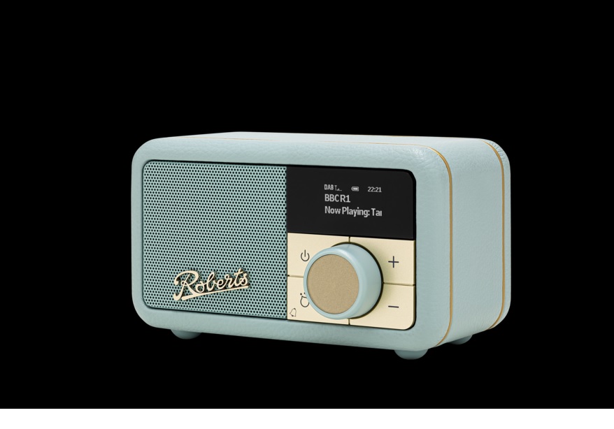 Roberts Revival Petite 2 DAB+/FM Retro Bluetooth Radio - Duck Egg