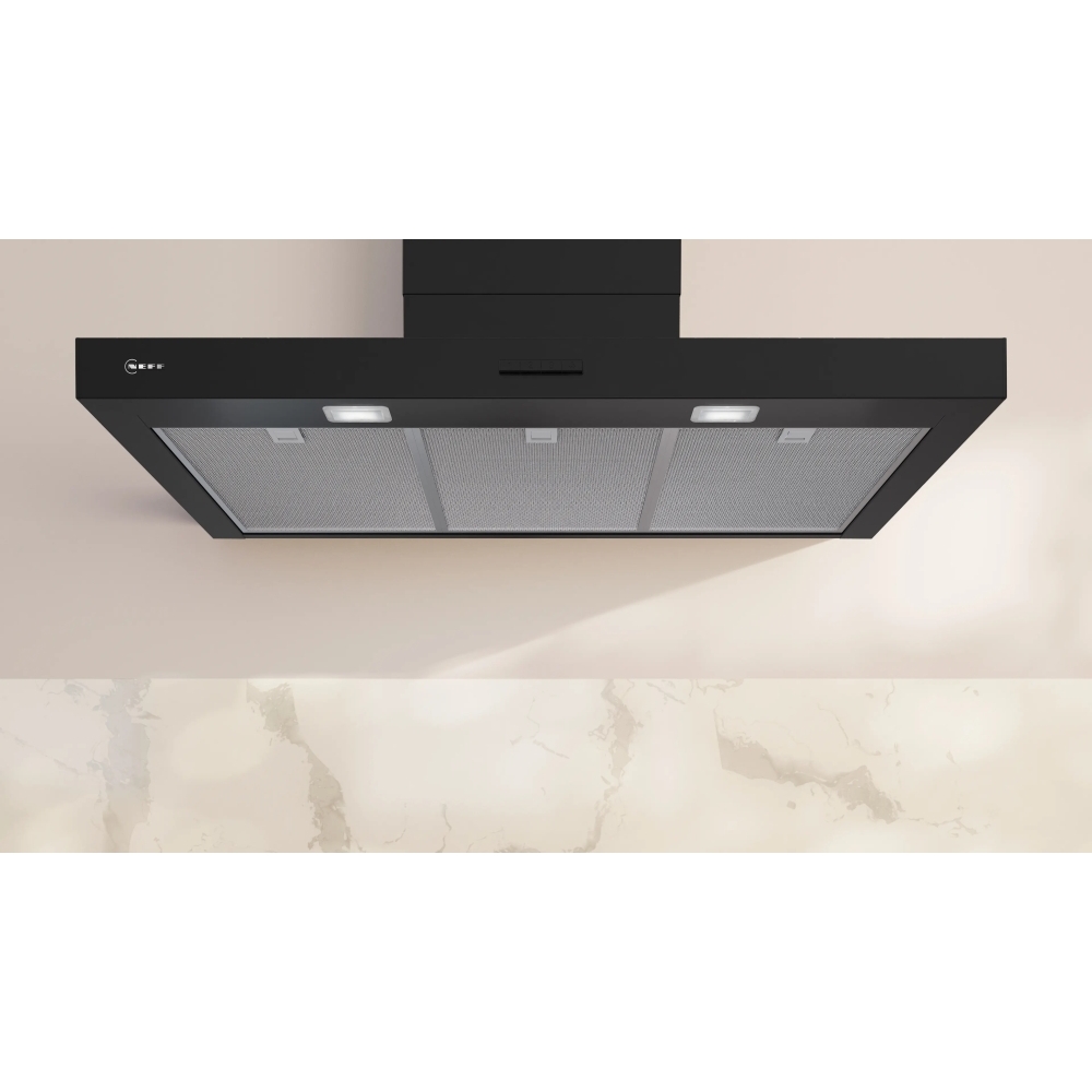 Neff D95BCC2S0B N50 90cm Chimney Cooker Hood, Black, B Rated - Image 2