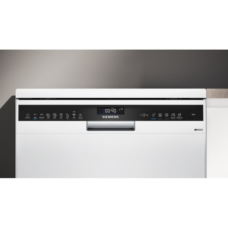 Siemens SN25EW13CE iQ500 Dishwasher, 14 Place Settings – White - Image 2 Siemens SN25EW13CE iQ500 Dishwasher, 14 Place Settings – White - Image 2