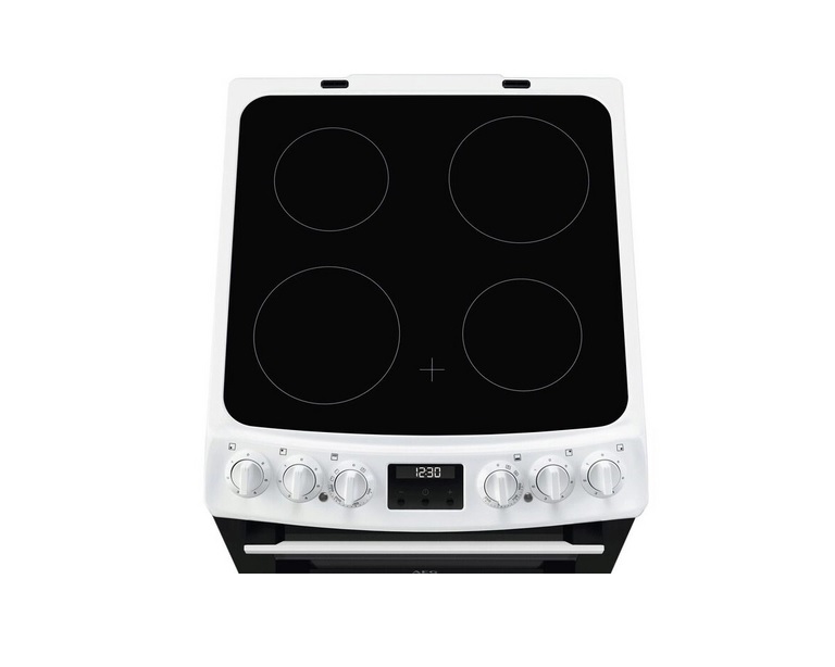 AEG CCX1530ACW 55cm Double Oven Electric Cooker with Ceramic Hob – White - Image 2 AEG CCX1530ACW 55cm Double Oven Electric Cooker with Ceramic Hob – White - Image 2