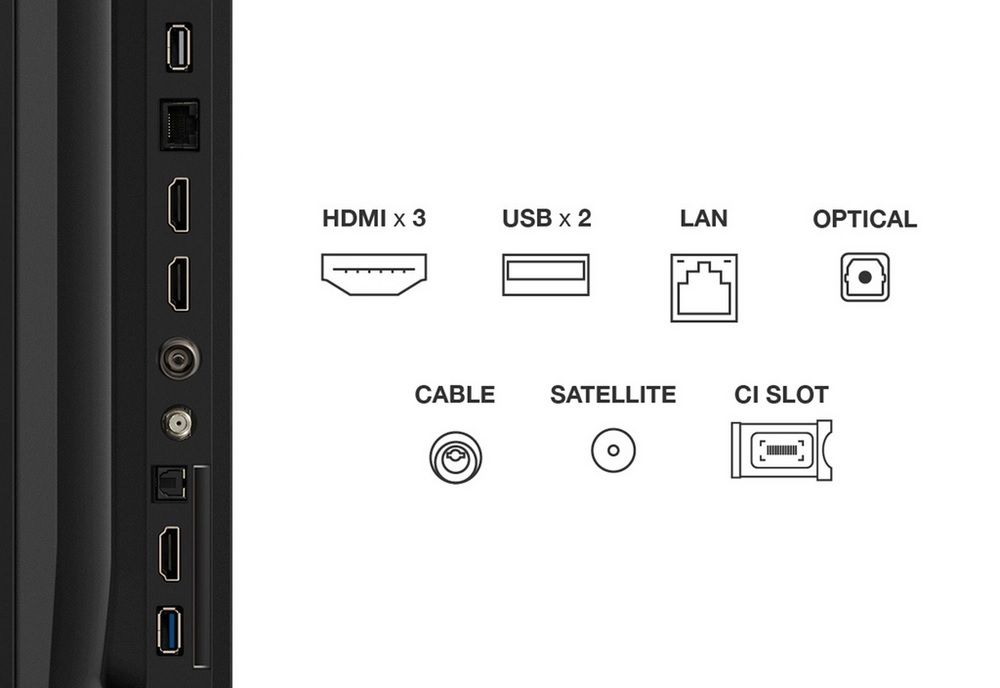 TCL 75V6C-UK 75" DLED Smart Television, 4K Ultra HD - Image 6