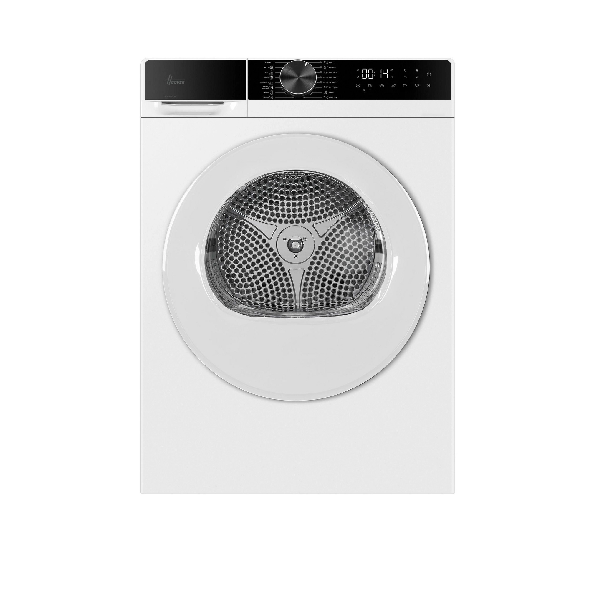Hoover HGD 8N2C-800 8kg Heat Pump Tumble Dryer - White Hoover HGD 8N2C-800 8kg Heat Pump Tumble Dryer - White