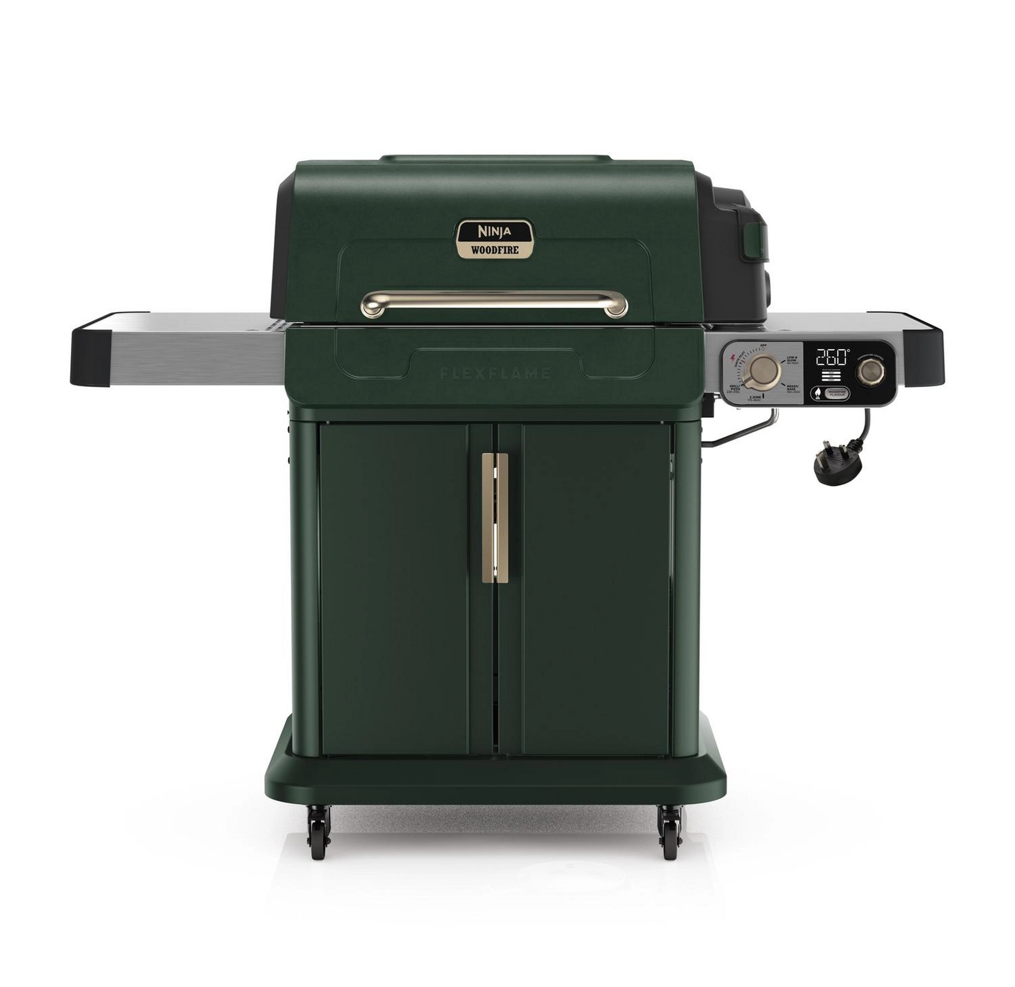 NINJA PG301UKGN FlexFlame Gas BBQ & Outdoor Cooking System - Green