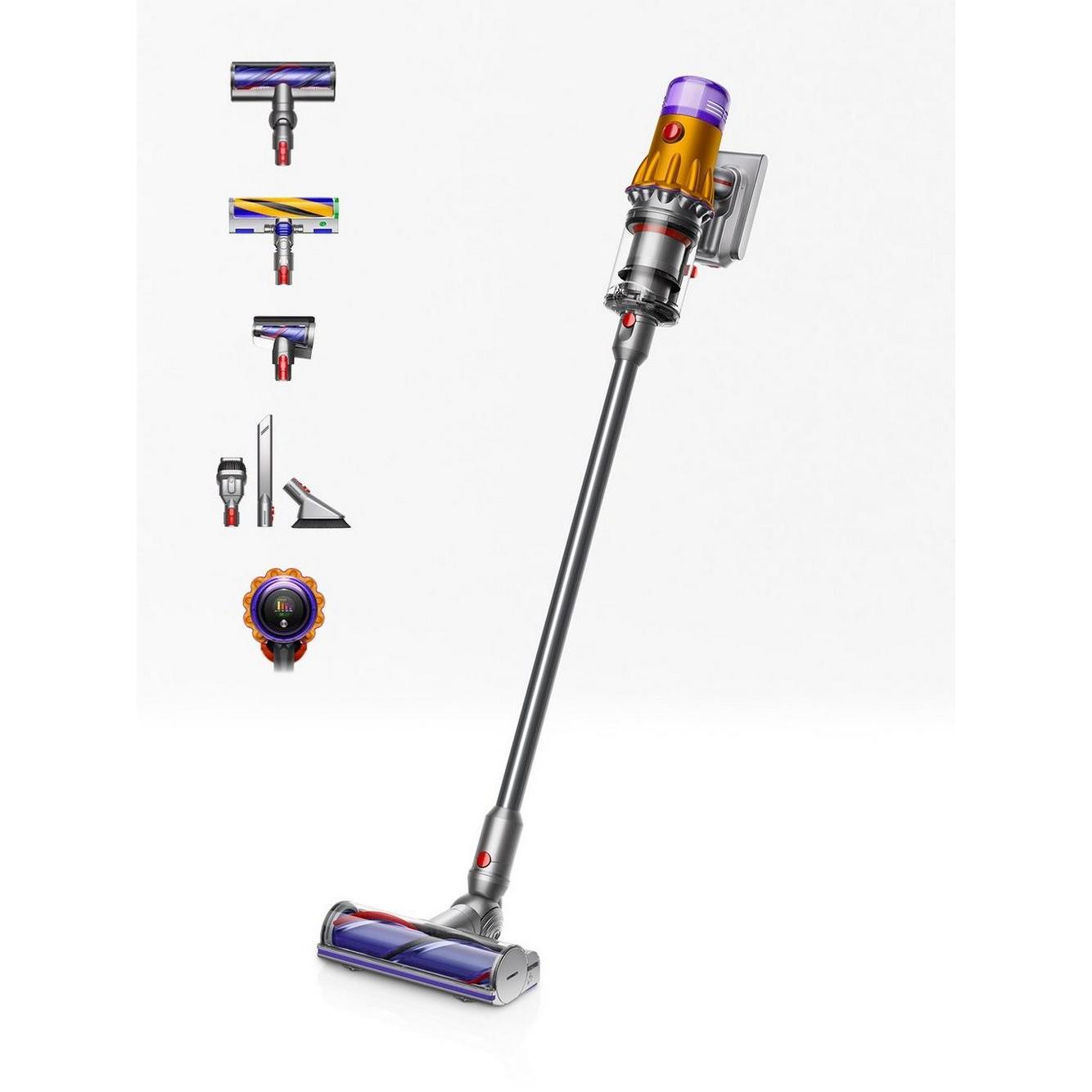 Dyson V12DETECTABS Cordless Stick Vacuum Cleaner in yellow