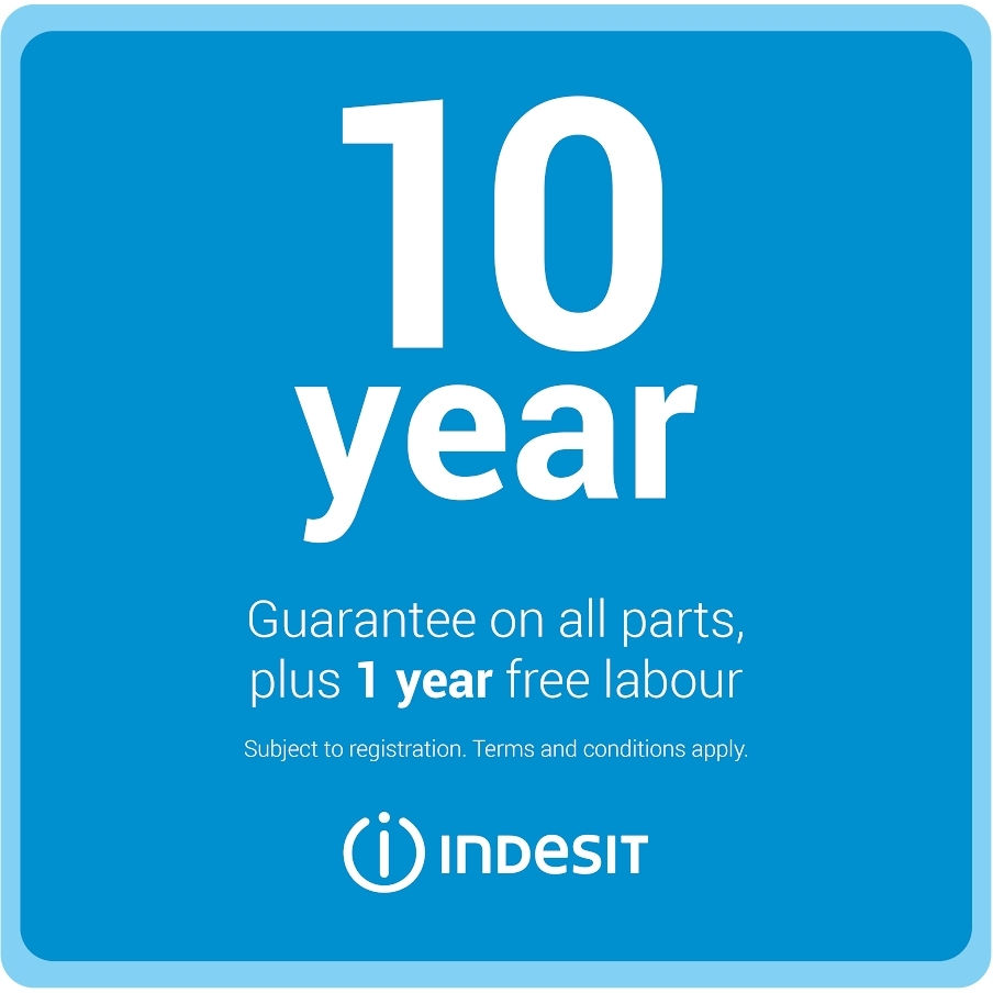 Indesit DUI12DIX Built-Under Electric Double Oven, Stainless Steel, A Rated - Image 3