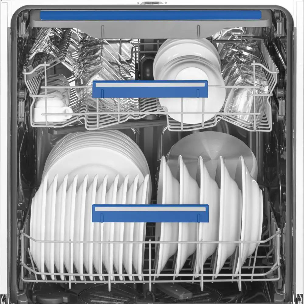Smeg DI362DQ Fully Integrated Dishwasher, 14 Place Settings, D Rated - Image 2 Smeg DI362DQ Fully Integrated Dishwasher, 14 Place Settings, D Rated - Image 2