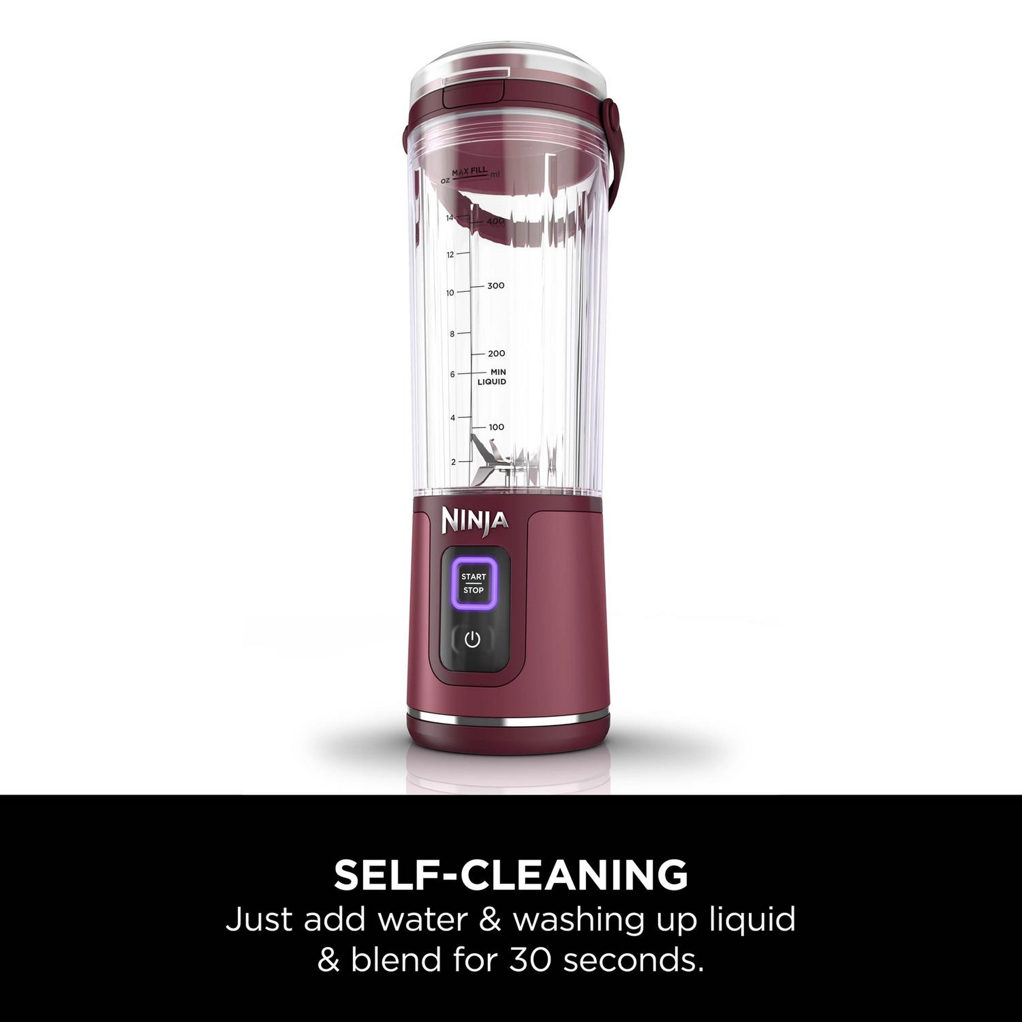 Ninja BC151UKCR Cordless Portable Motorised/Compact Blender - Cranberry Ninja BC151UKCR Cordless Portable Motorised/Compact Blender - Cranberry