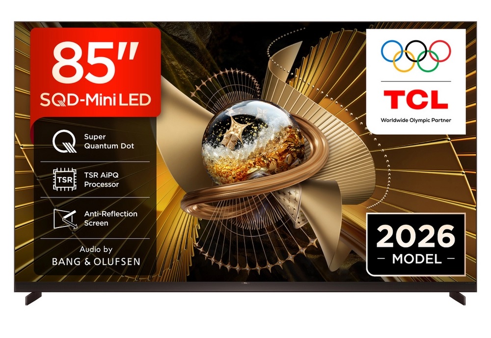 TCL 85X11L-UK 85" 4K Ultra HD SQD MINI LED Google TV - Image 1