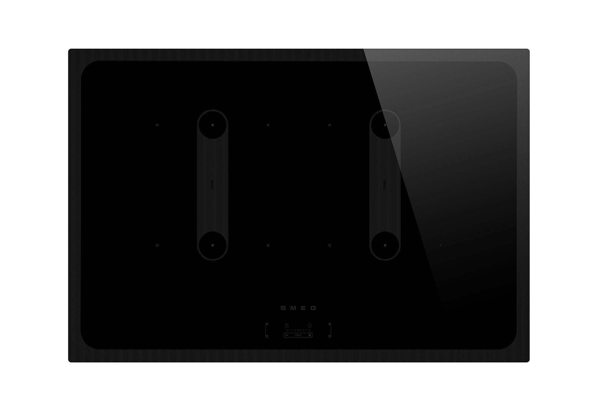 Smeg SI2B22741D 75cm Induction Hob - Black - Image 1