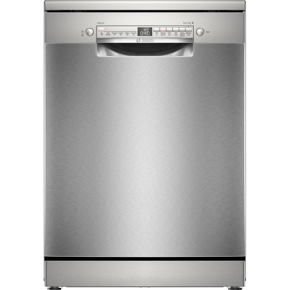 Bosch SMS2HVI06G Series 2 Dishwasher, 14 Place Settings - Stainless Steel Bosch SMS2HVI06G Series 2 Dishwasher, 14 Place Settings - Stainless Steel