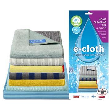E-Cloth HCLS - E-Cloth Home Cleaning Set - 8 Cloths E-Cloth HCLS - E-Cloth Home Cleaning Set - 8 Cloths