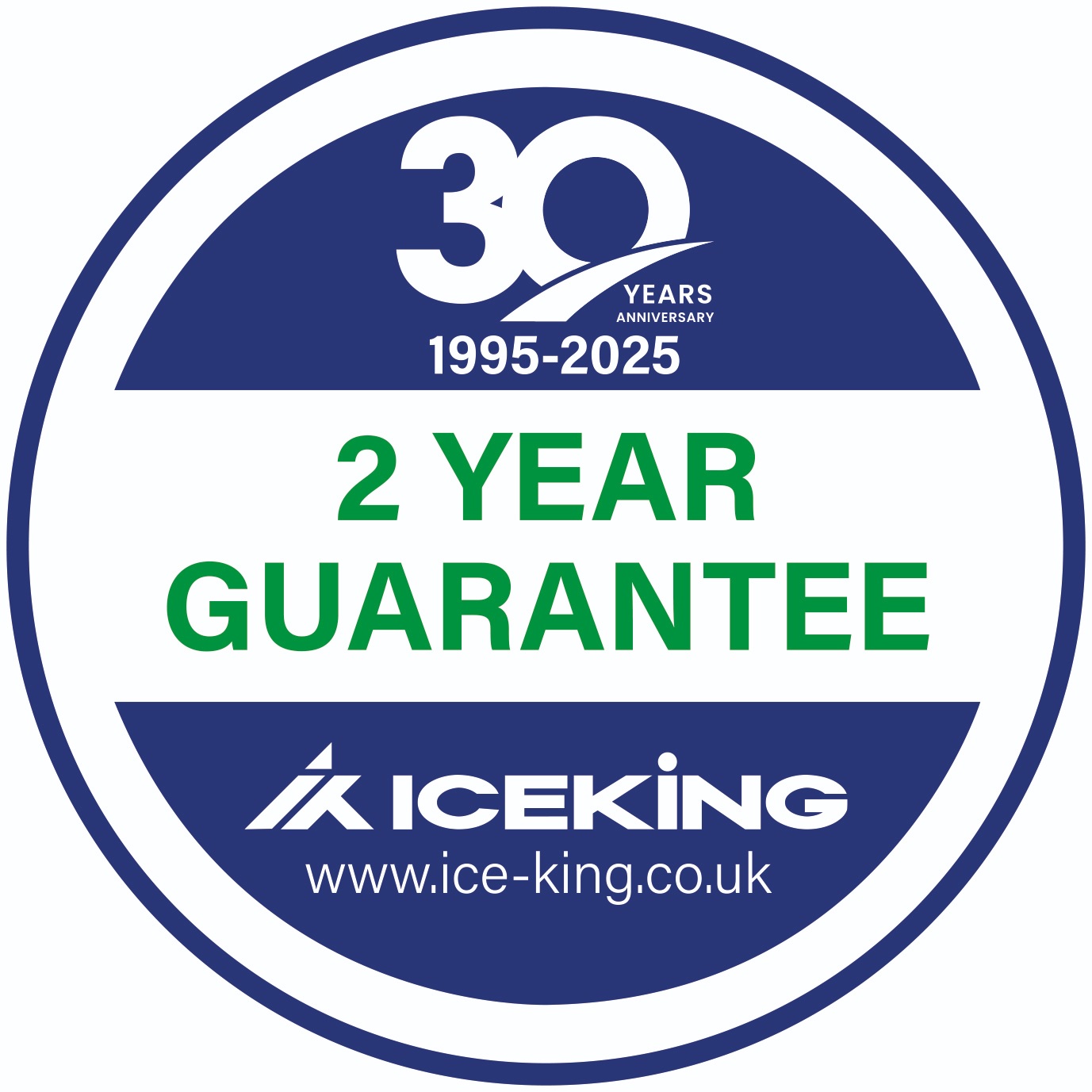 IceKing RZ6058W Undercounter Freezer in white - Image 2