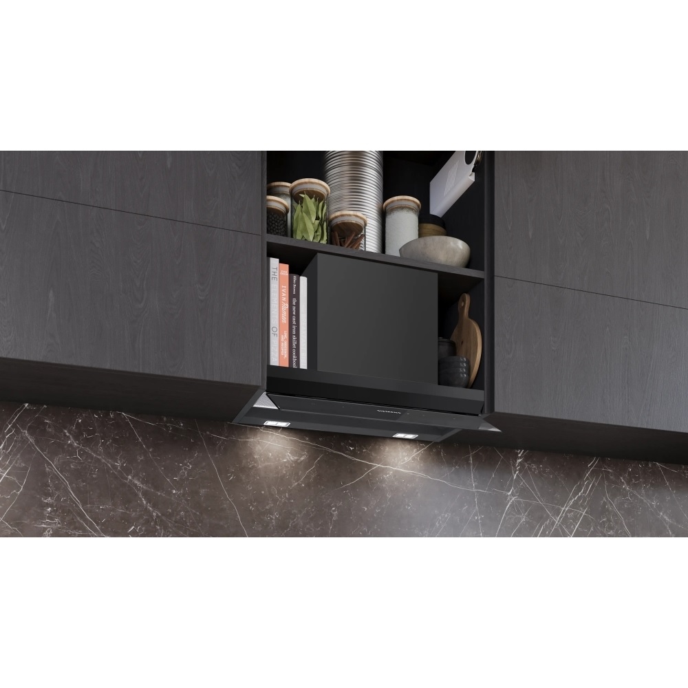 Siemens LJ68BET60B Integrated Cooker Hood - Black - Image 3 Siemens LJ68BET60B Integrated Cooker Hood - Black - Image 3