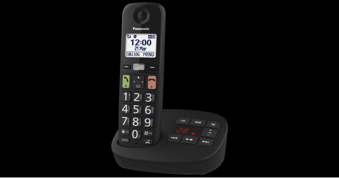 Panasonic KX-TGU130EB Digital Cordless Answering System - Image 4 Panasonic KX-TGU130EB Digital Cordless Answering System - Image 4