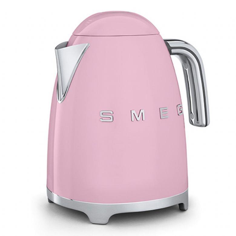 Smeg KLF01PKUK Electric Kettle - Pastel Pink - Image 1 Smeg KLF01PKUK Electric Kettle - Pastel Pink - Image 1