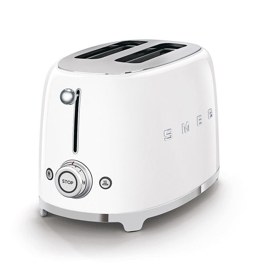 SMEG TOASTER TSF01WHUK WHITE SMEG TOASTER TSF01WHUK WHITE